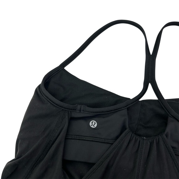 Lululemon Roll Out Tank Top in Black Size 6 - Picture 2 of 5